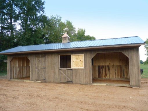 Horse Run Ins and Sheds | Portable Horse Barn Manufacturer Hilltop ...