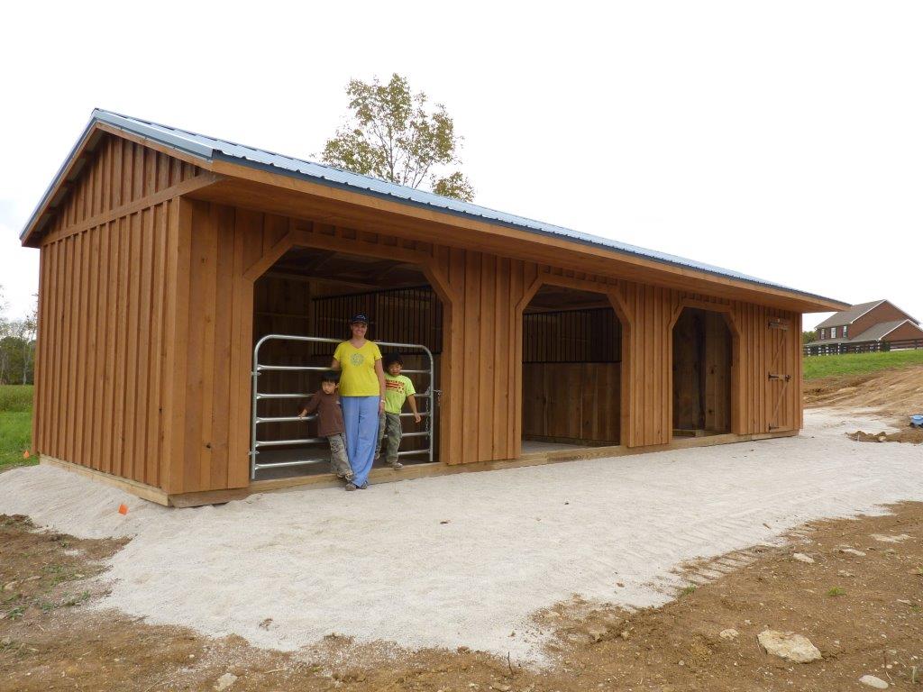 Horse Run Ins and Sheds Portable Horse Barn Manufacturer ...