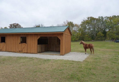 Horse Run Ins and Sheds | Portable Horse Barn Manufacturer Hilltop ...