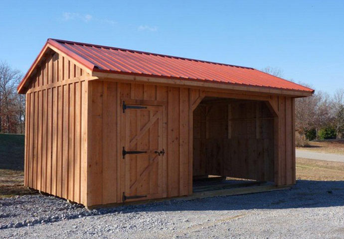 Horse Run Ins and Sheds | Portable Horse Barn Manufacturer Hilltop