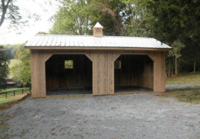 Horse Run Ins and Sheds | Portable Horse Barn Manufacturer Hilltop ...