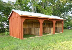 Horse Run Ins and Sheds | Portable Horse Barn Manufacturer Hilltop ...