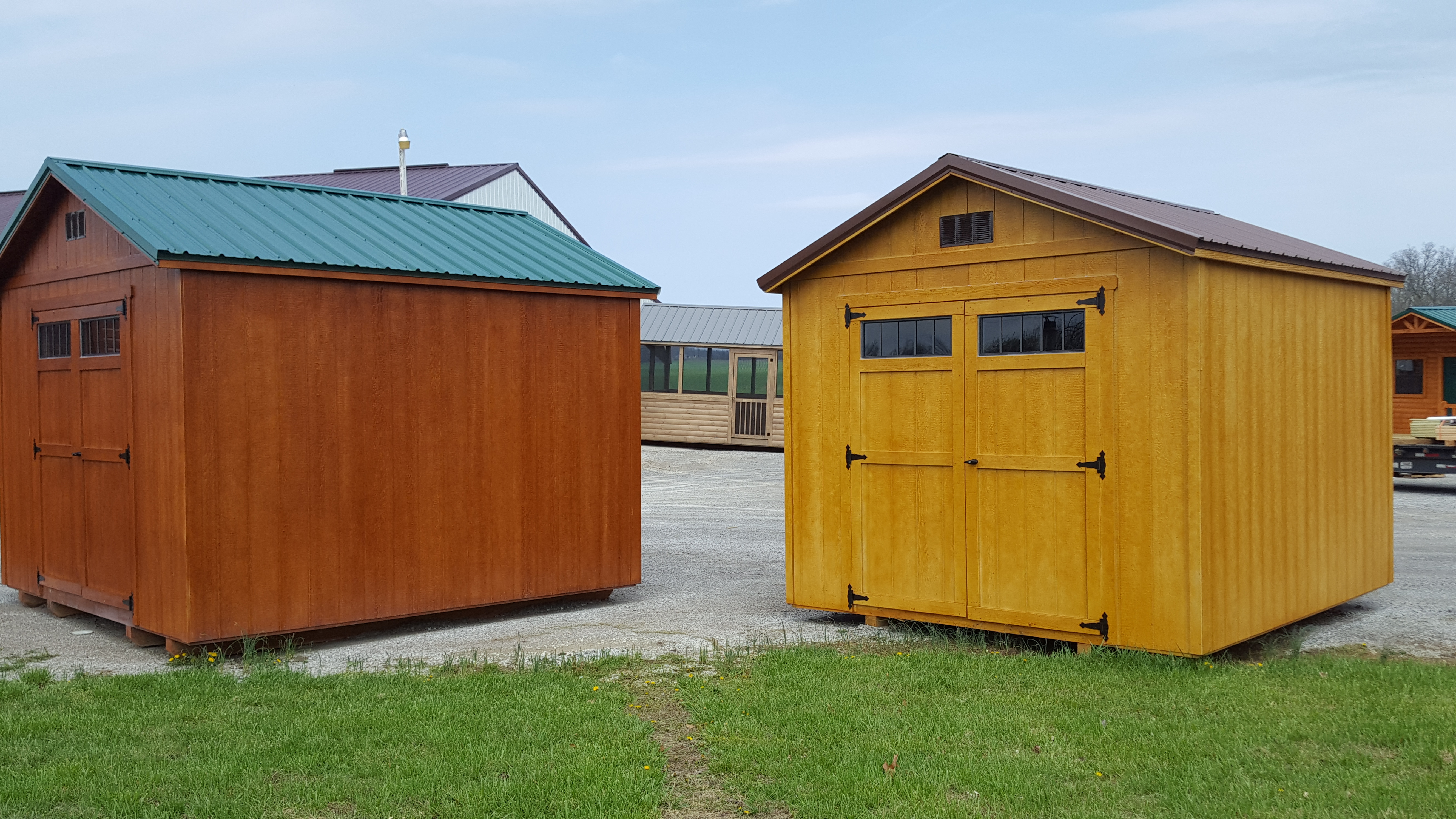 portable storage buildings factory direct