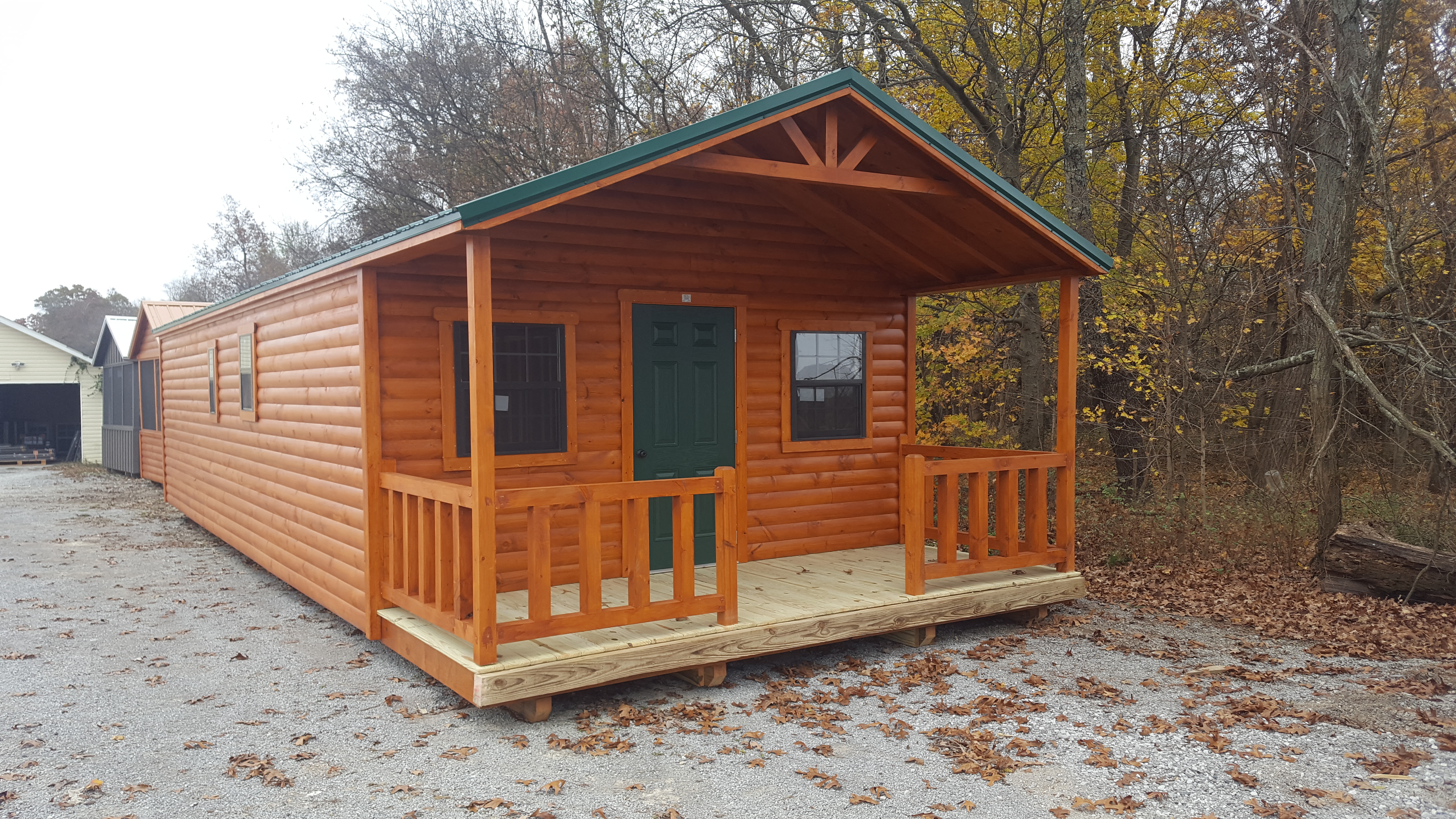 log cabin mobile homes