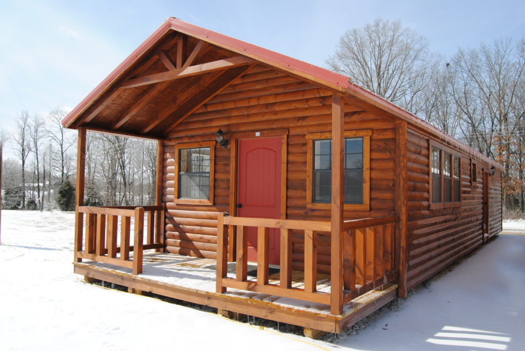 3-20-15 display cabins (4) | Factory Built Cabins | Modular Cabin Builder