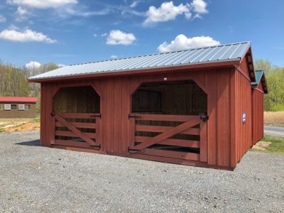 PreBuilt Horse Barns | Factory Direct Horse Barns - Rent to Own