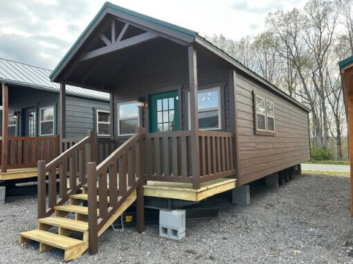 12x38 Country T Cabin Park Model - Turn key Display Model -Available Now - Image 2