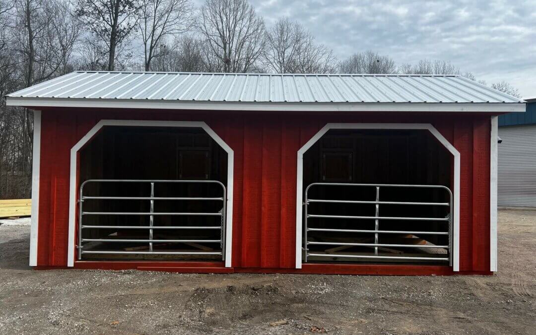 horse barns