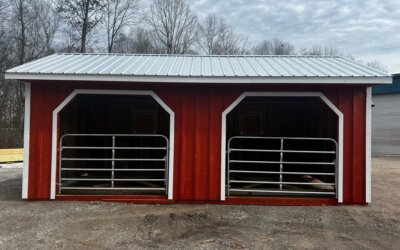 Horse Barn and Run-In Shed Sale!