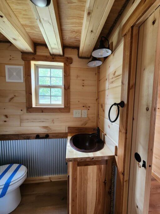 14x38 Smokey Mtn Cabin Park Model - Turn key- Available Now at Flemmingsburg KY Lot - Image 15