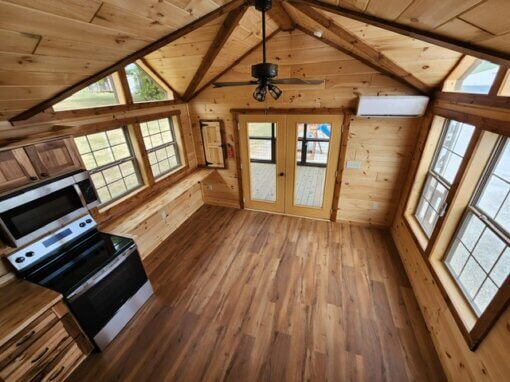 14x38 Smokey Mtn Cabin Park Model - Turn key- Available Now at Flemmingsburg KY Lot - Image 8
