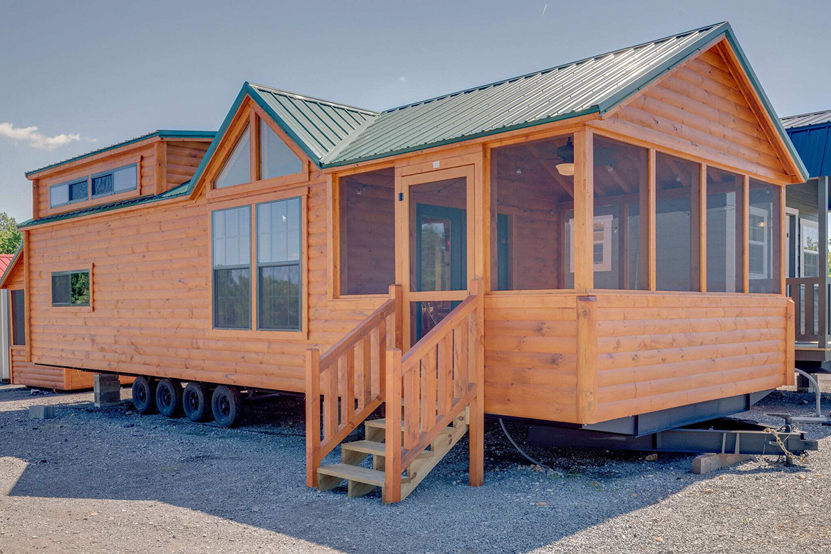 Cabela's Wood Cabins / Log Cabin Television House Porch ...