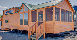 Modular Wood Cabin - Homesteader Double Wide