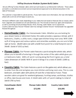 Modular Cabin Pricing Brochure Download (PDF)