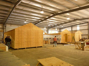 storage shed construction